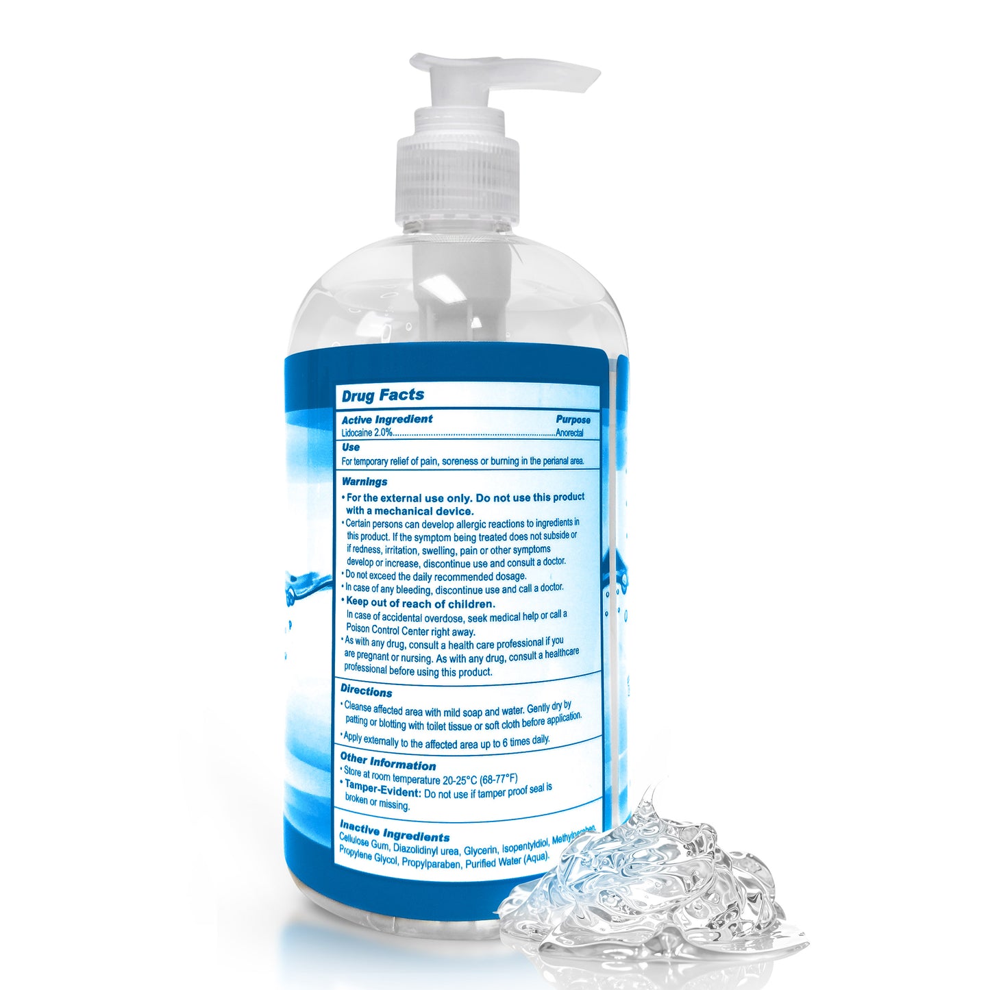 17oz Relax Lightly Desensitizing Anal Lube