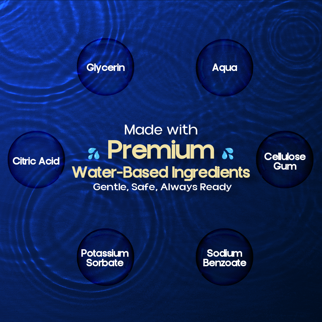 8oz Sex Sauce for Men Water-Based Lubricant