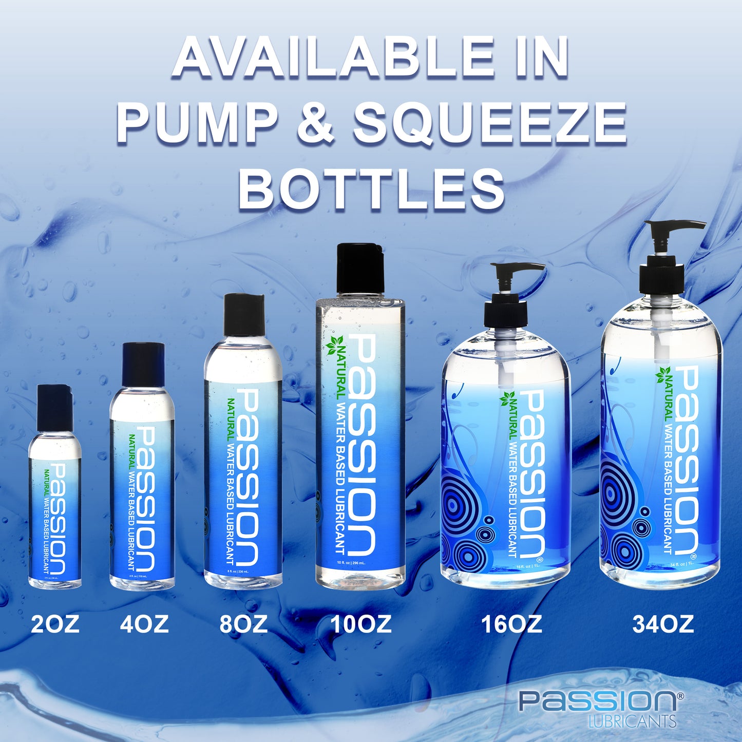 Passion Natural Water-Based Lube