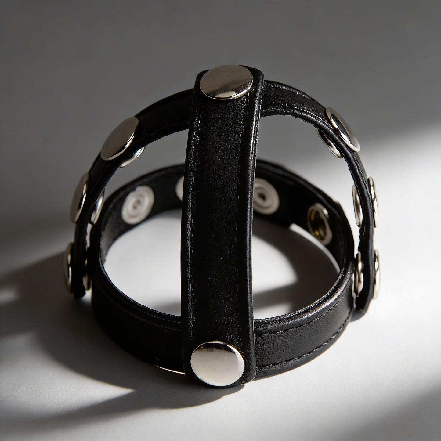 Strict Leather Snap-On Cock and Ball Harness