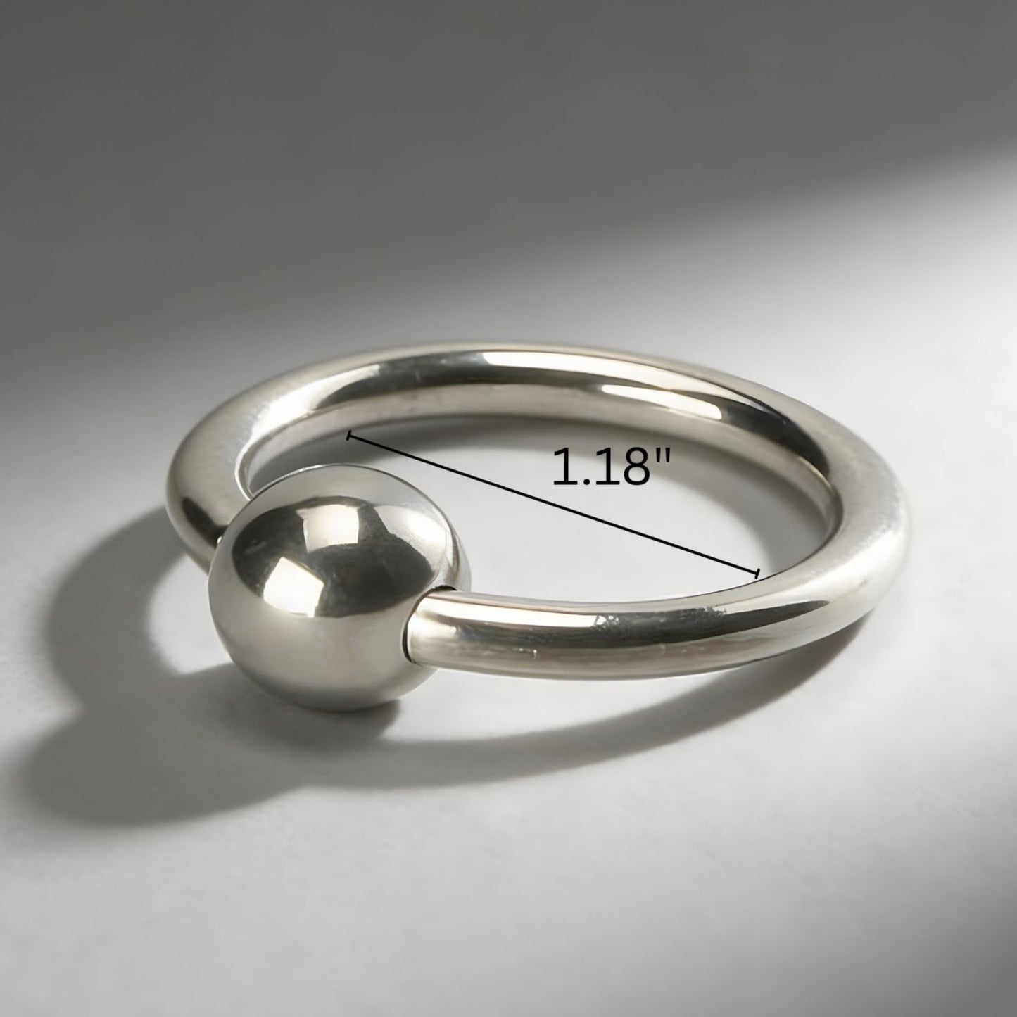 Steel Ball Head Ring