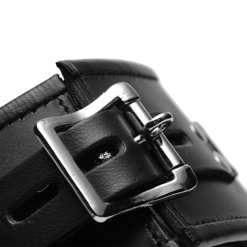 Leather Locking Posture Collar
