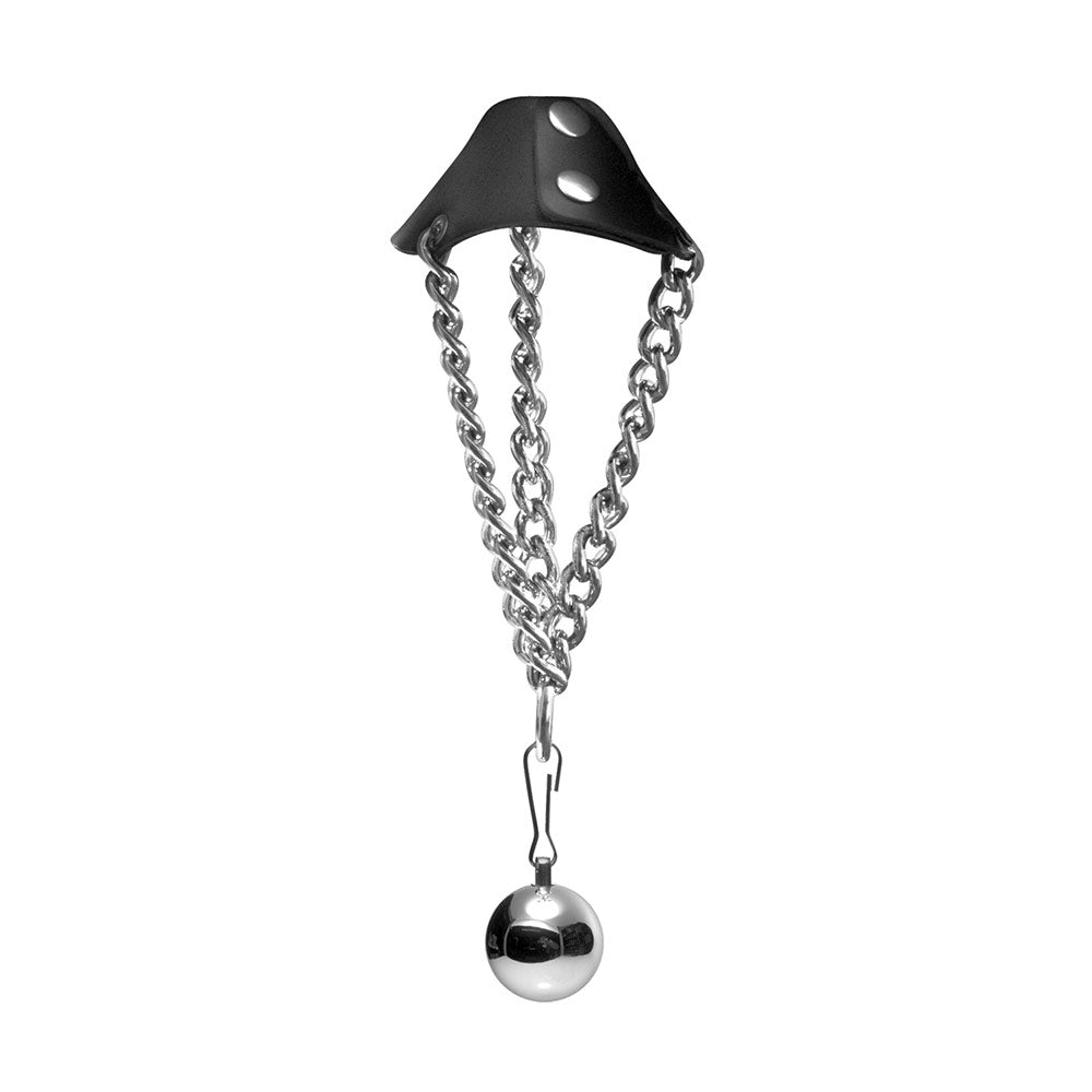 Leather Parachute Stretcher with Ball Weight