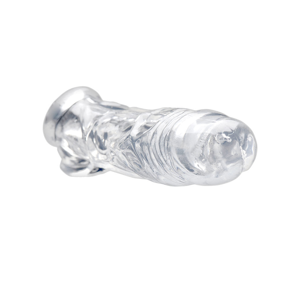 Realistic Clear Penis Enhancer and Ball Stretcher