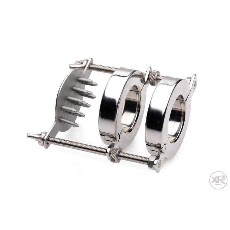Stainless Steel Spiked CBT Ball Stretcher and Crusher