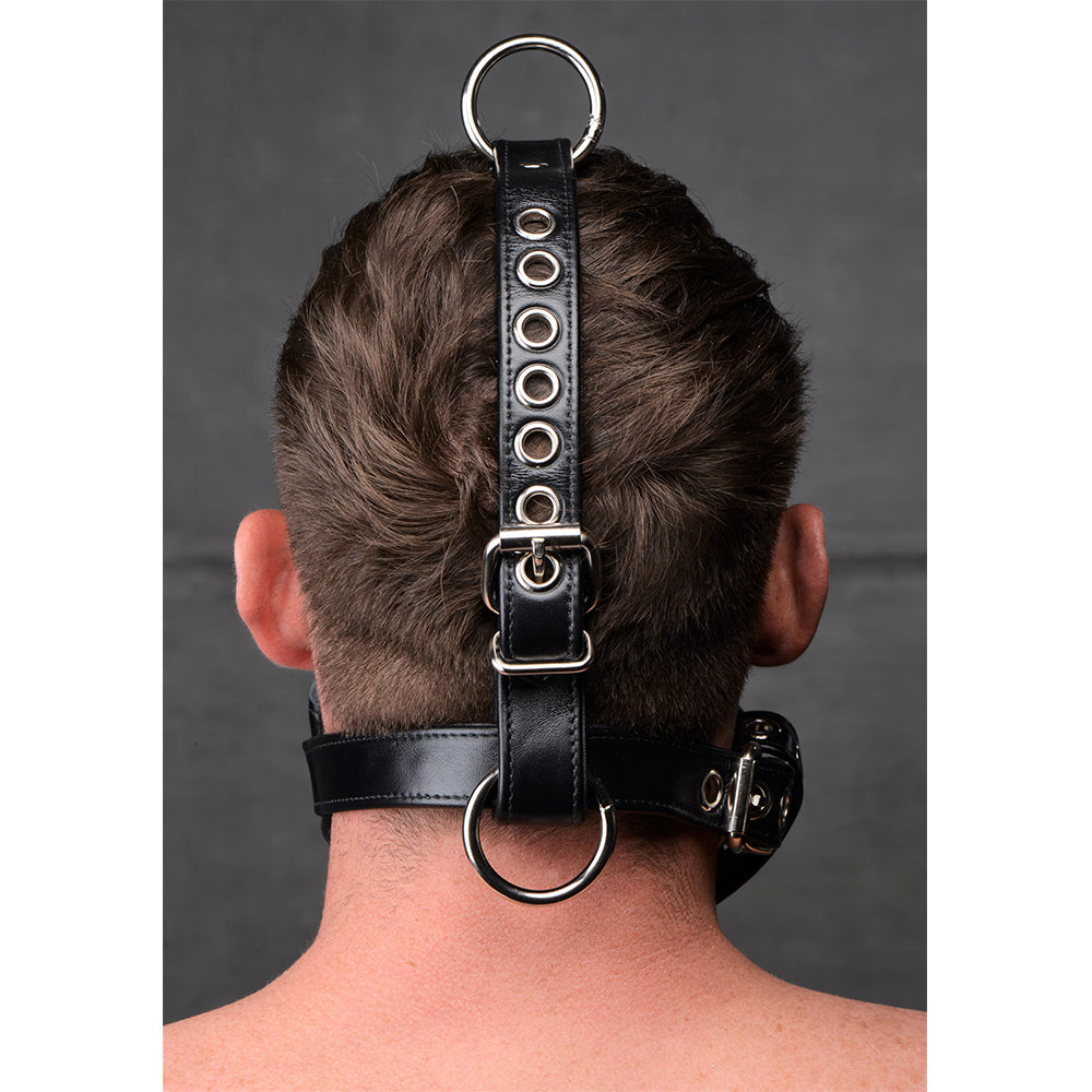 Strict Leather Bishop Head Harness Gag
