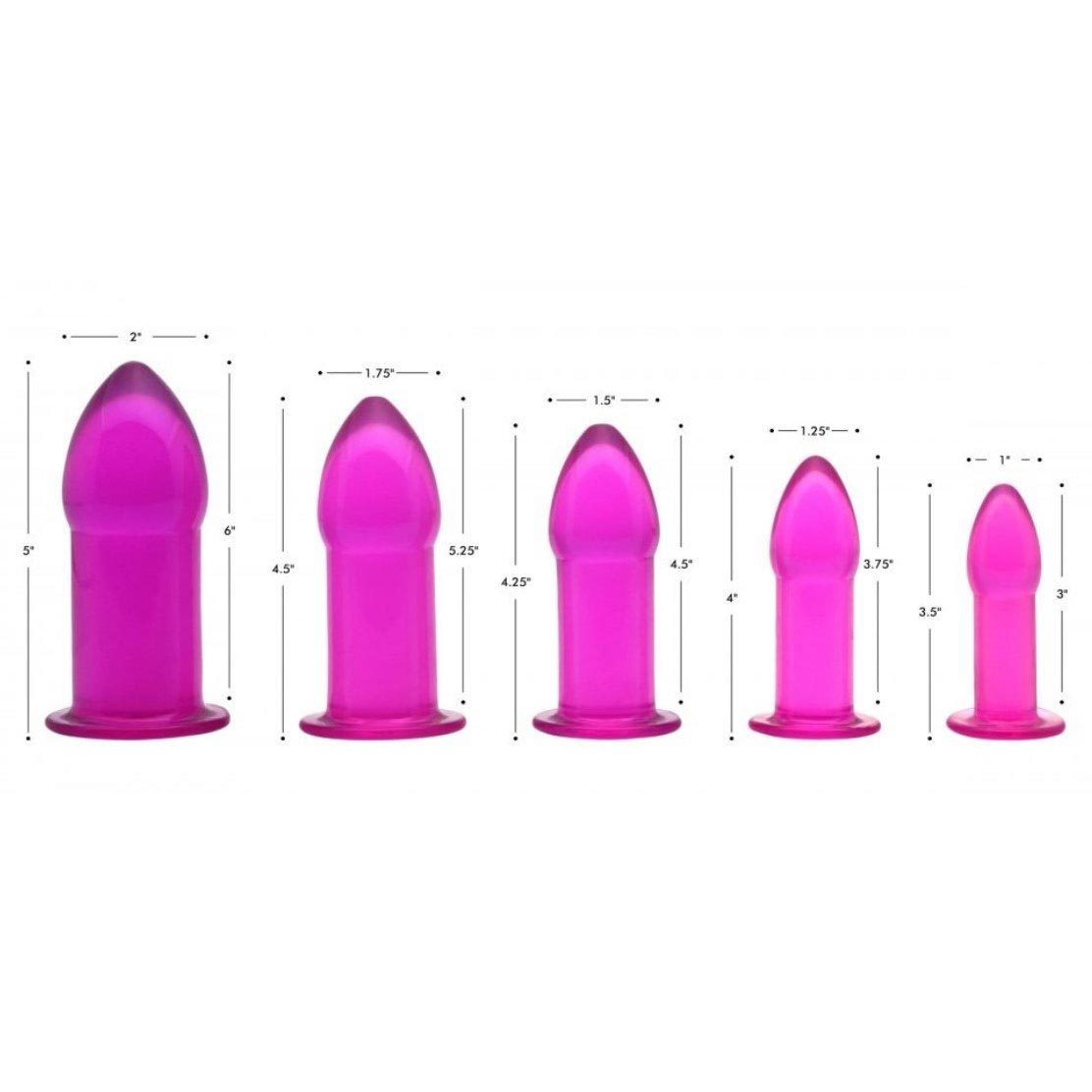 Purple 5pc Anal Trainer Kit