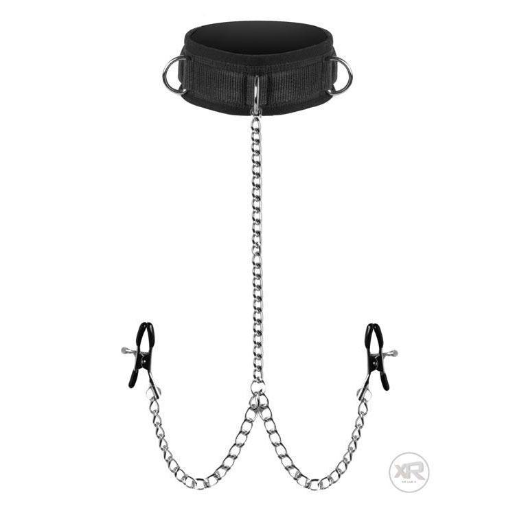 Submission Collar and Nipple Clamps