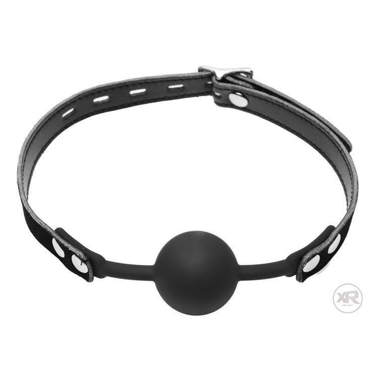 Premium Hush Locking Silicone Ball Gag