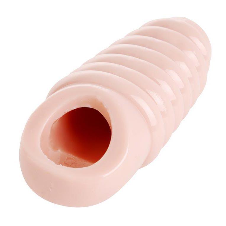 Ribbed Penis Enhancer Sheath