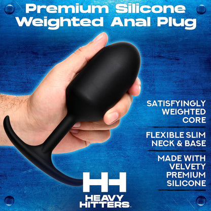 Premium Silicone Weighted Bullet Anal Plug