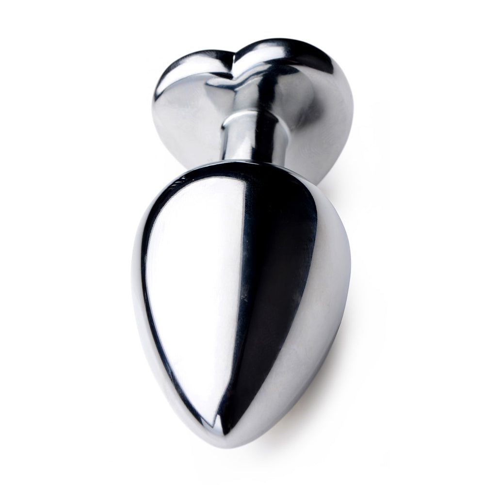 Black Heart Gem Anal Plug