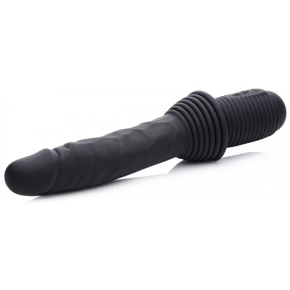 10X Silicone Vibrating and Thrusting Dildo