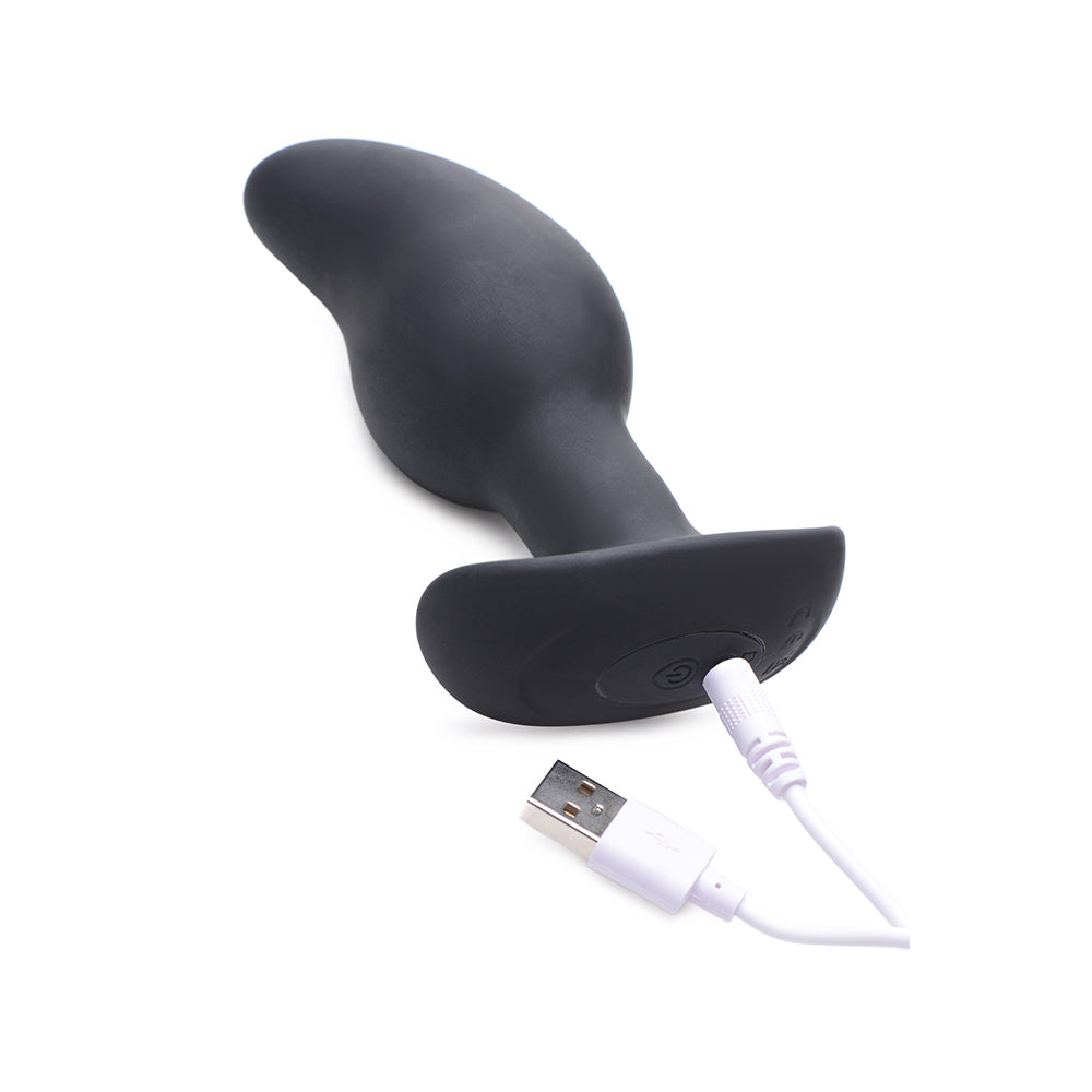 8X Volt Drop Vibrating and E-Stim Silicone Prostate Massager with Remote