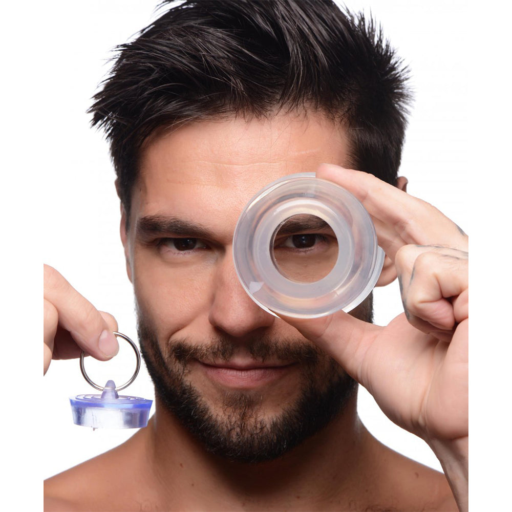 Ass Bung Clear Hollow Anal Dilator with Plug Boyzshop Ass Bung Clear Hollow Anal Dilator with Plug Boyzshop