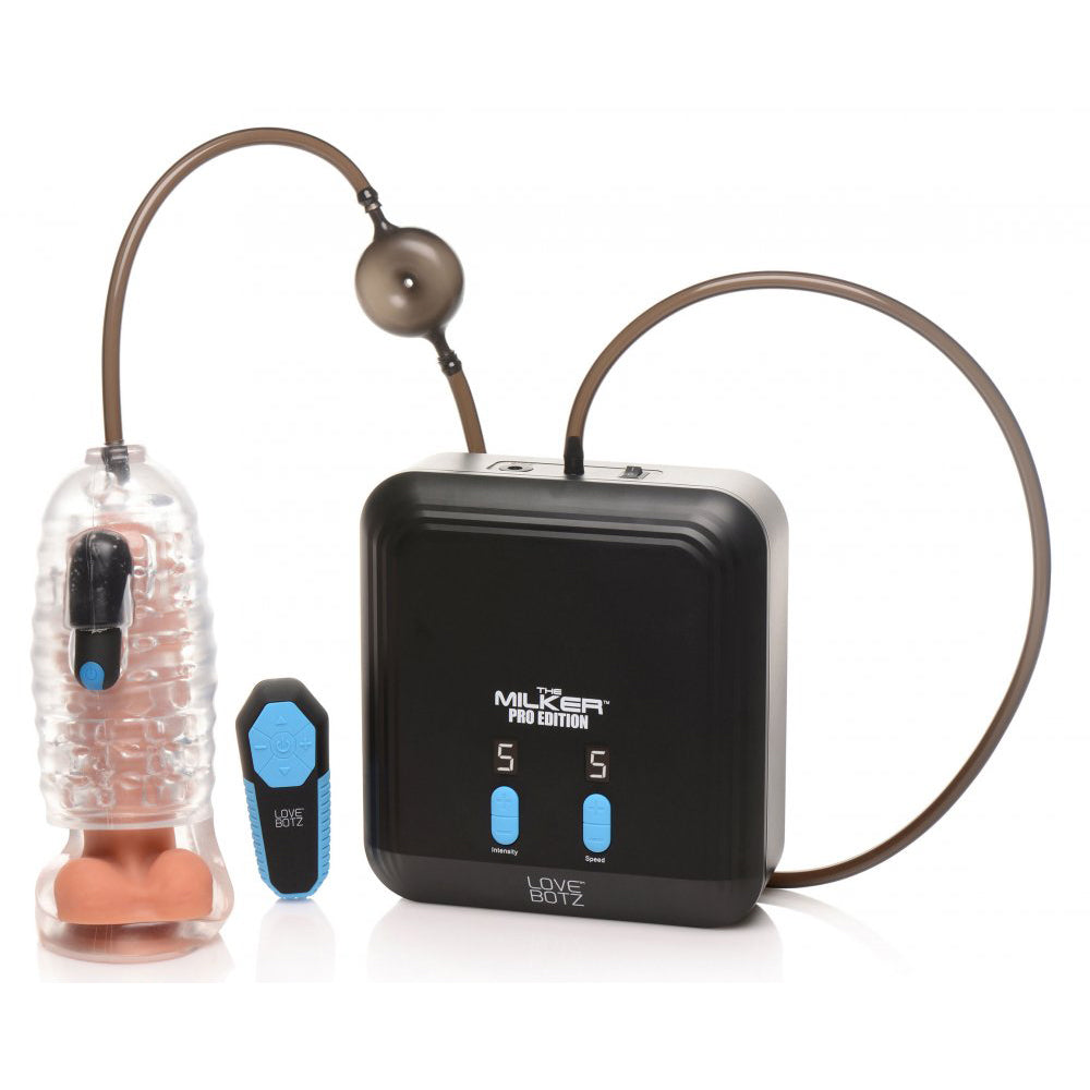 The Milker Pro Edition with Automatic Stroking, Suction and Vibration Boyzshop The Milker Pro Edition with Automatic Stroking, Suction and Vibration Boyzshop