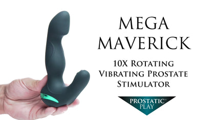 Mega Maverick 10X Rotating Vibrating Prostate Stimulator