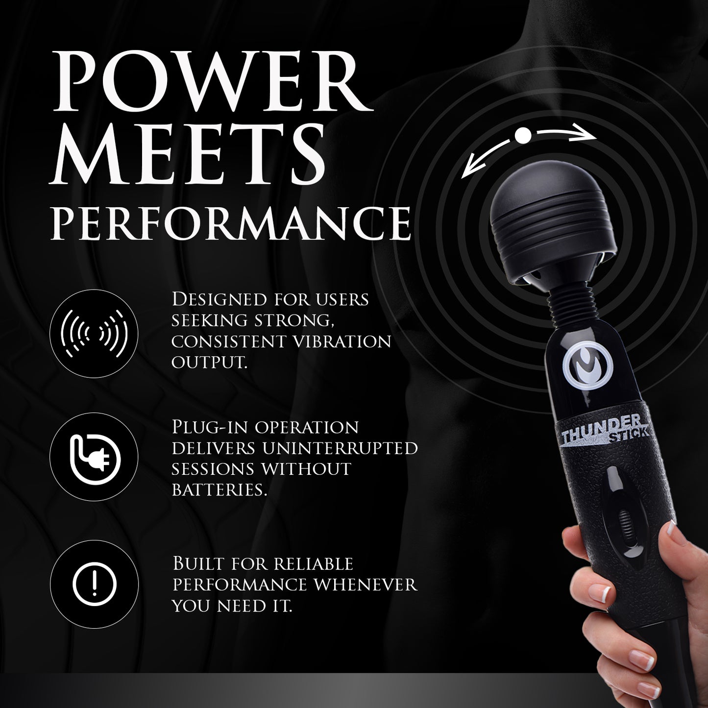 Super Charged Thunderstick Power Wand
