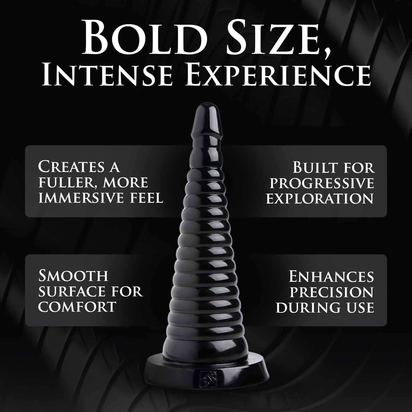Giant Ribbed Anal Cone