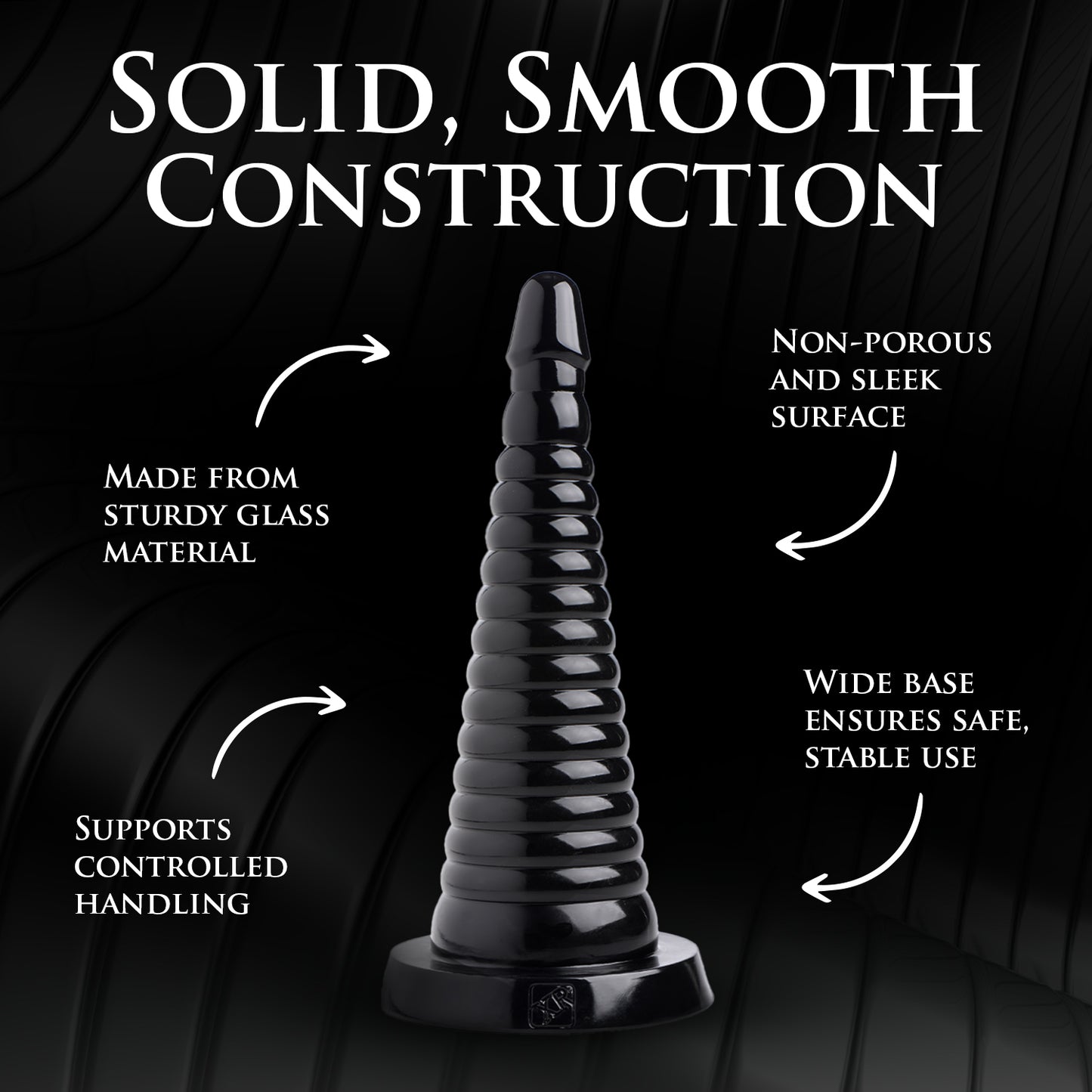 Giant Ribbed Anal Cone
