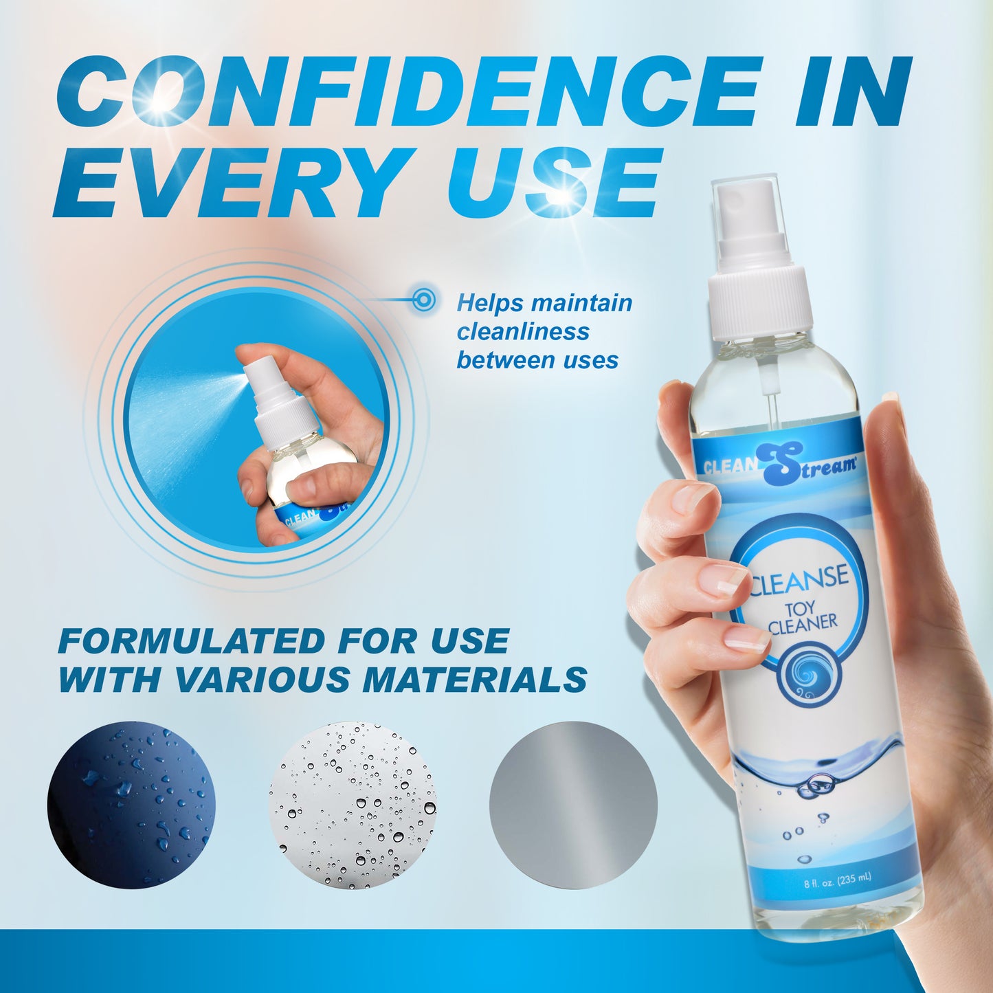 Clean Stream 8oz Toy Cleaner