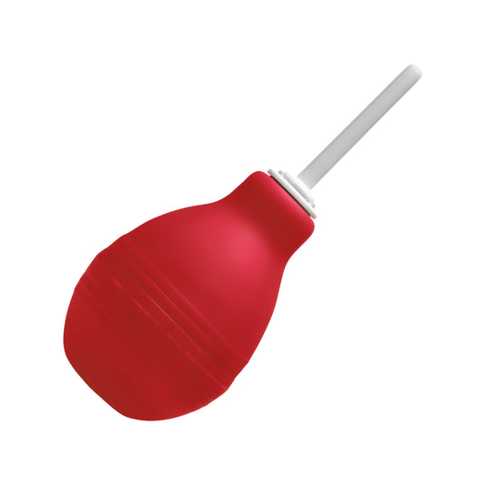 Red CleanStream Enema Bulb