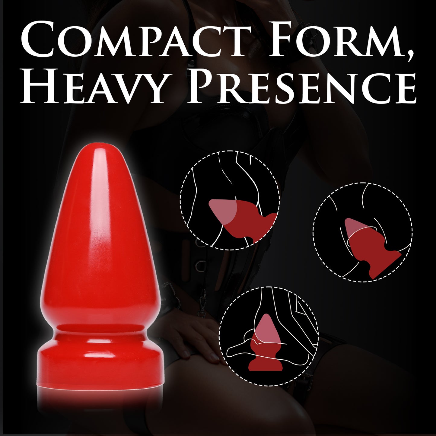 anal fissure butt plug Remote-Controlled Vibrating Plug with LED Base main image 0