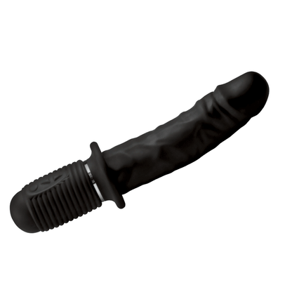 Power Pounder Vibrating and Thrusting Silicone Dildo - Black Boyzshop Power Pounder Vibrating and Thrusting Silicone Dildo - Black Boyzshop