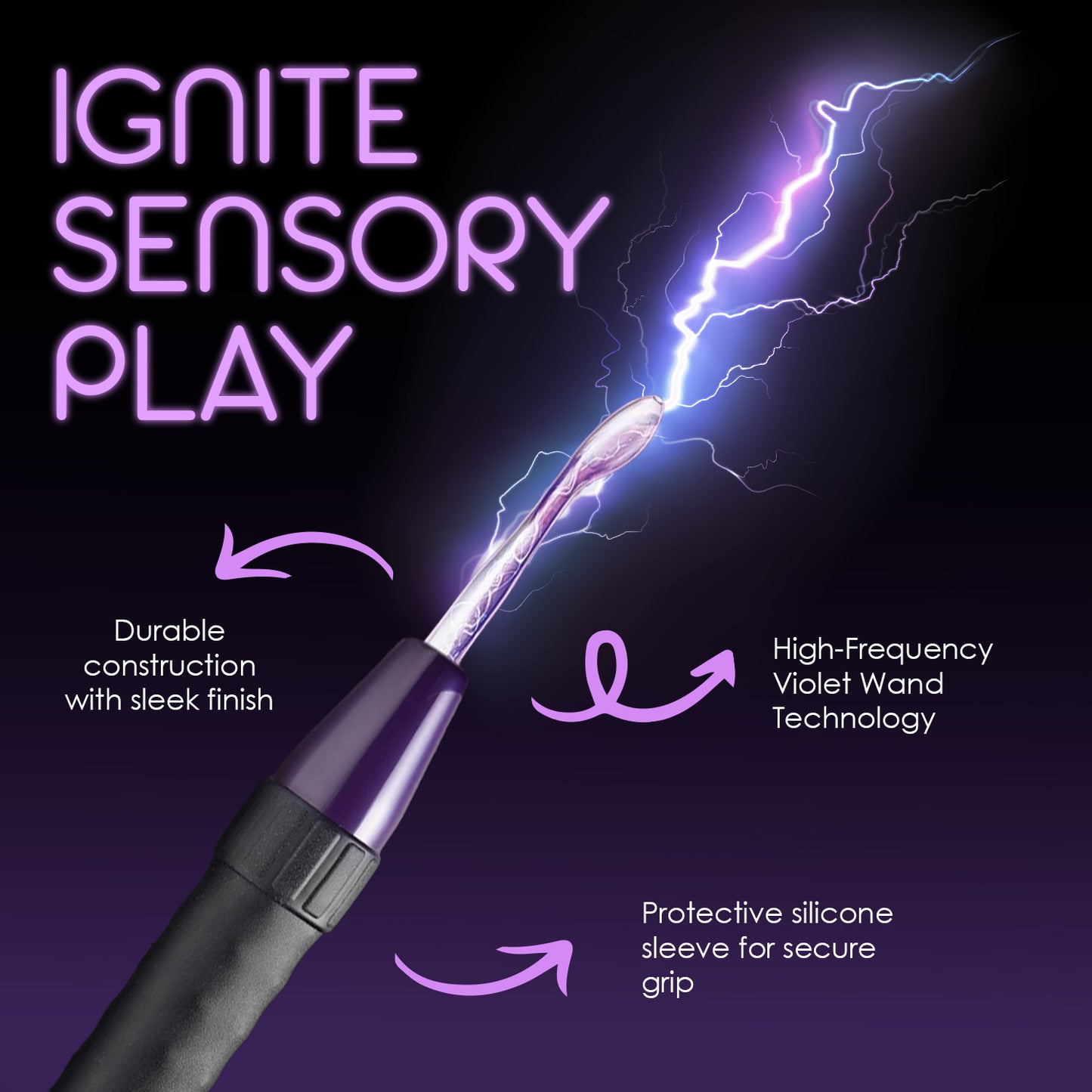 Deluxe Twilight Violet Wand Kit