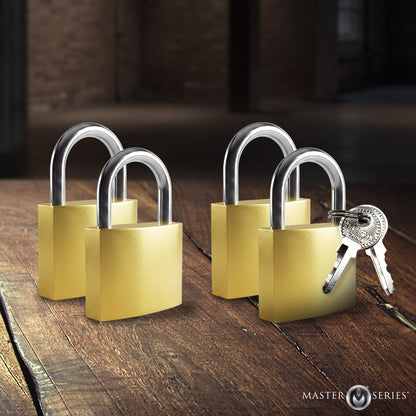 4 pack keyed alike lock set for gay bondage gear with four identical keys