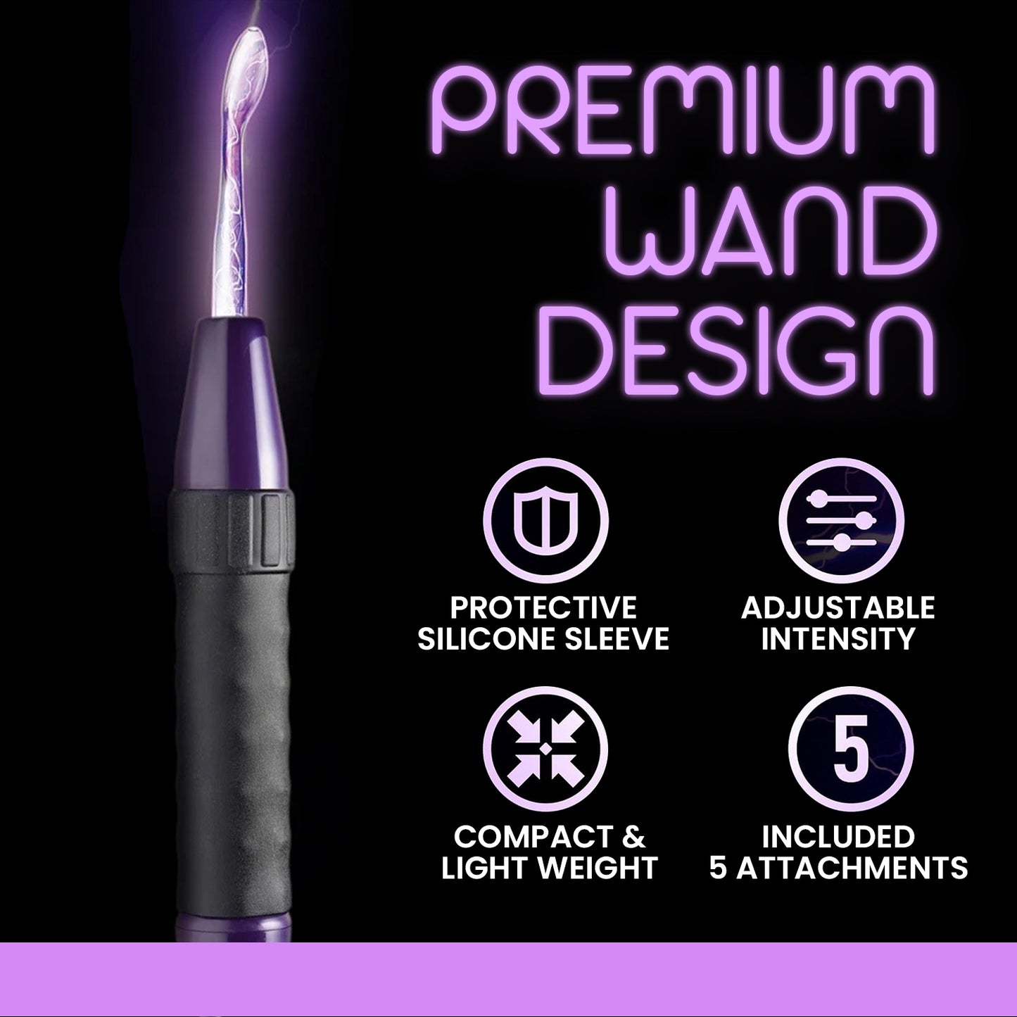 Deluxe Twilight Violet Wand Kit
