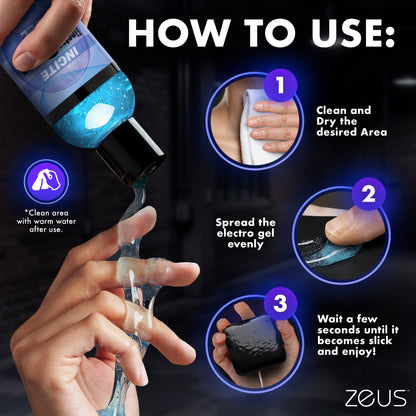 Zeus Incite Electrosex Gel - 8.5oz