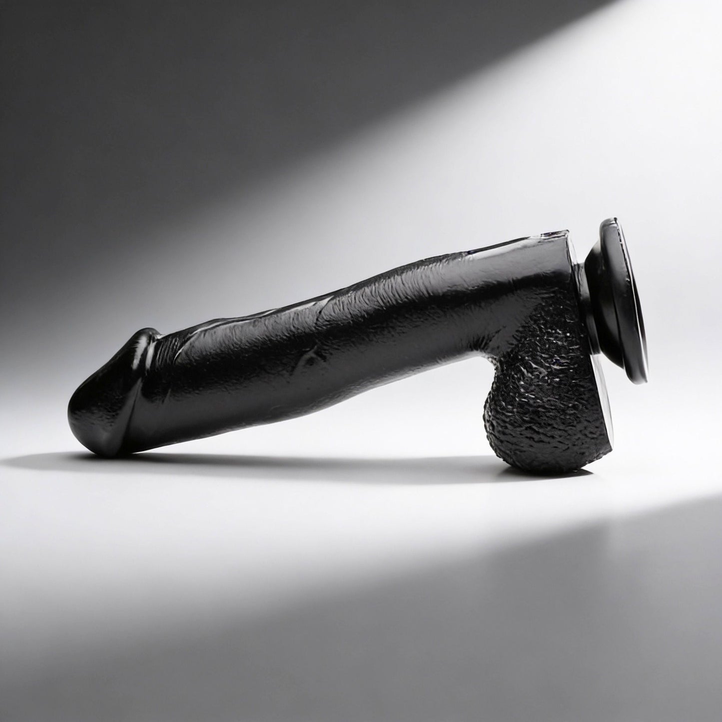 Mighty Midnight 10 Inch Dildo w/ Suction Cup