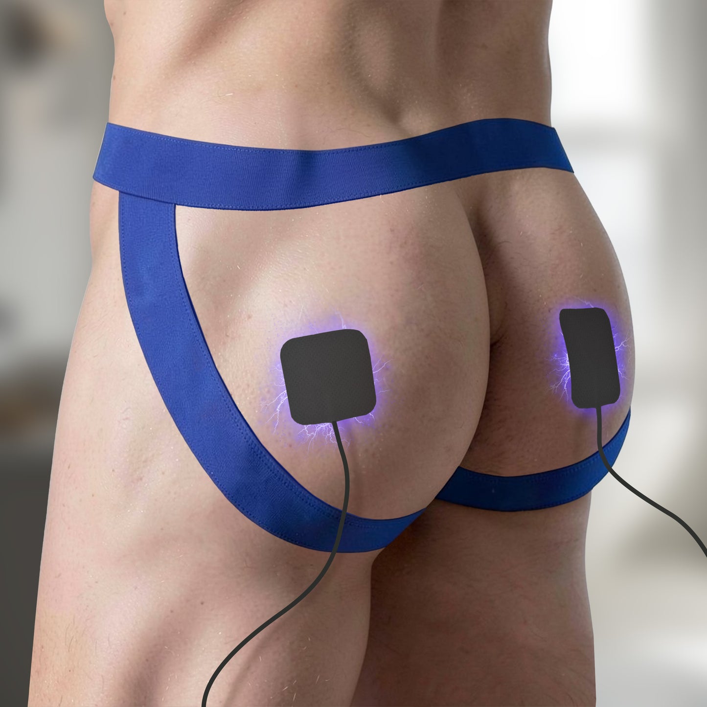 Zeus Electrosex Handheld Power Box with Black Silicone Pads