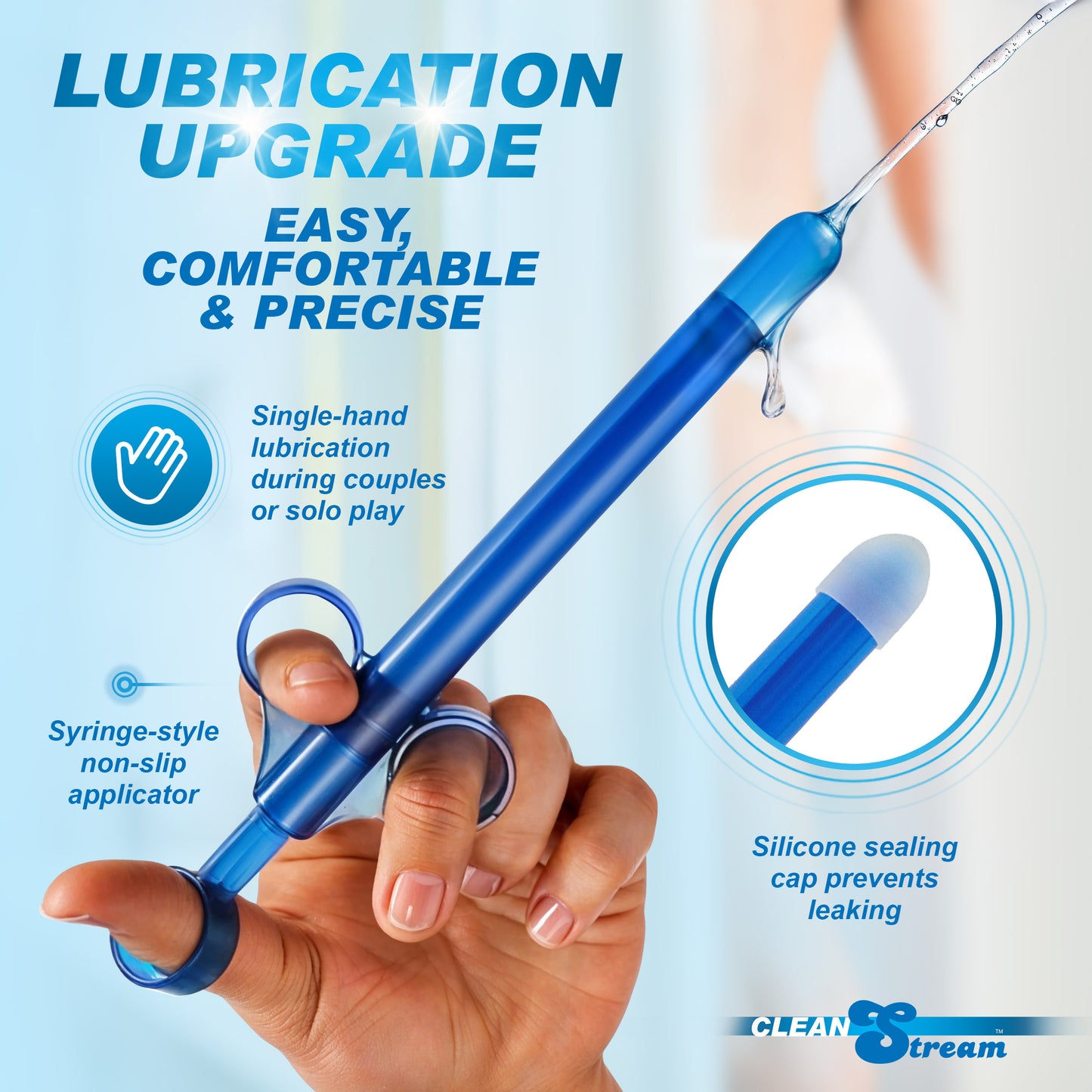 XL Lubricant Launcher - CleanStream Blue