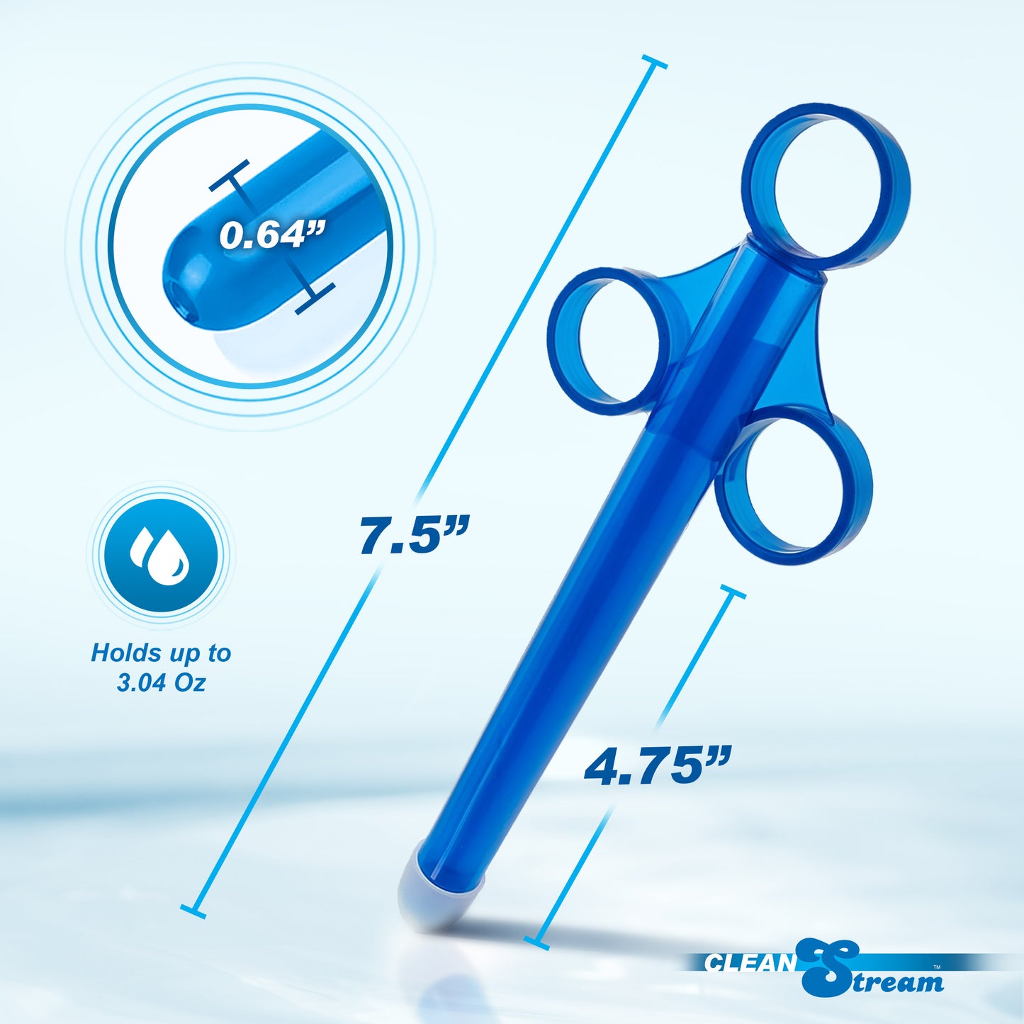 XL Lubricant Launcher - CleanStream Blue