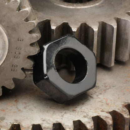 Black Hexnut Cock Ring