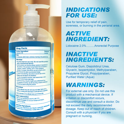 17oz Relax Lightly Desensitizing Anal Lube