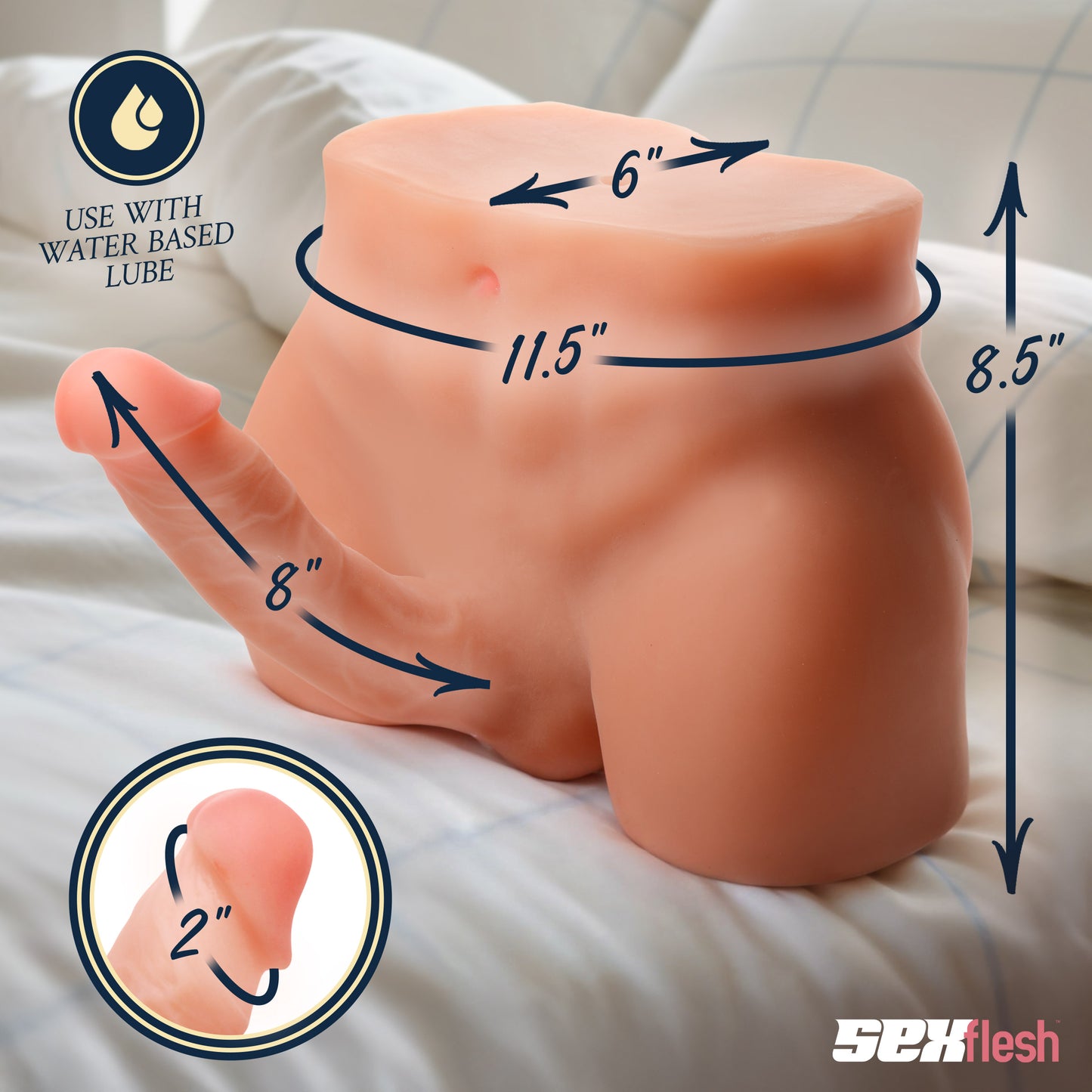 Tom's Realistic Cock and Ass