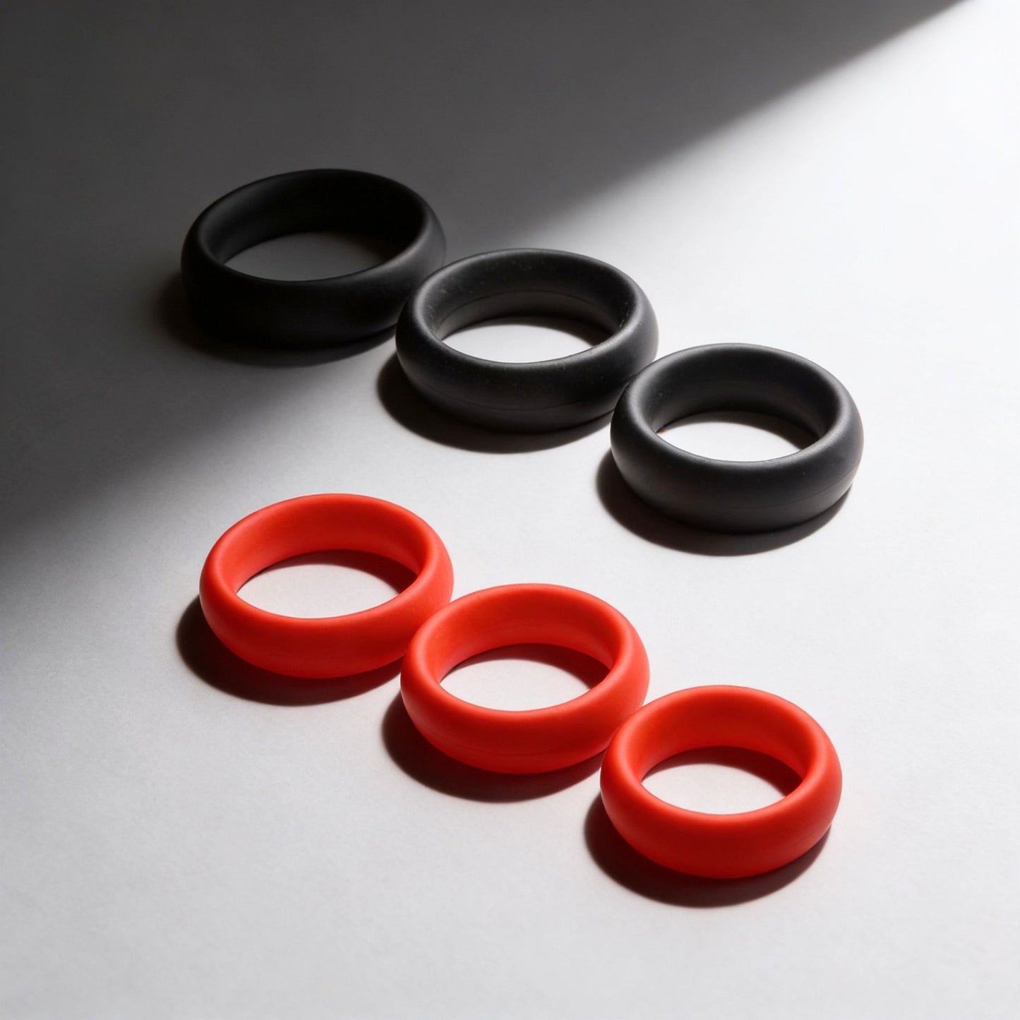 Fat Silicone Cock Ring 3-Pack