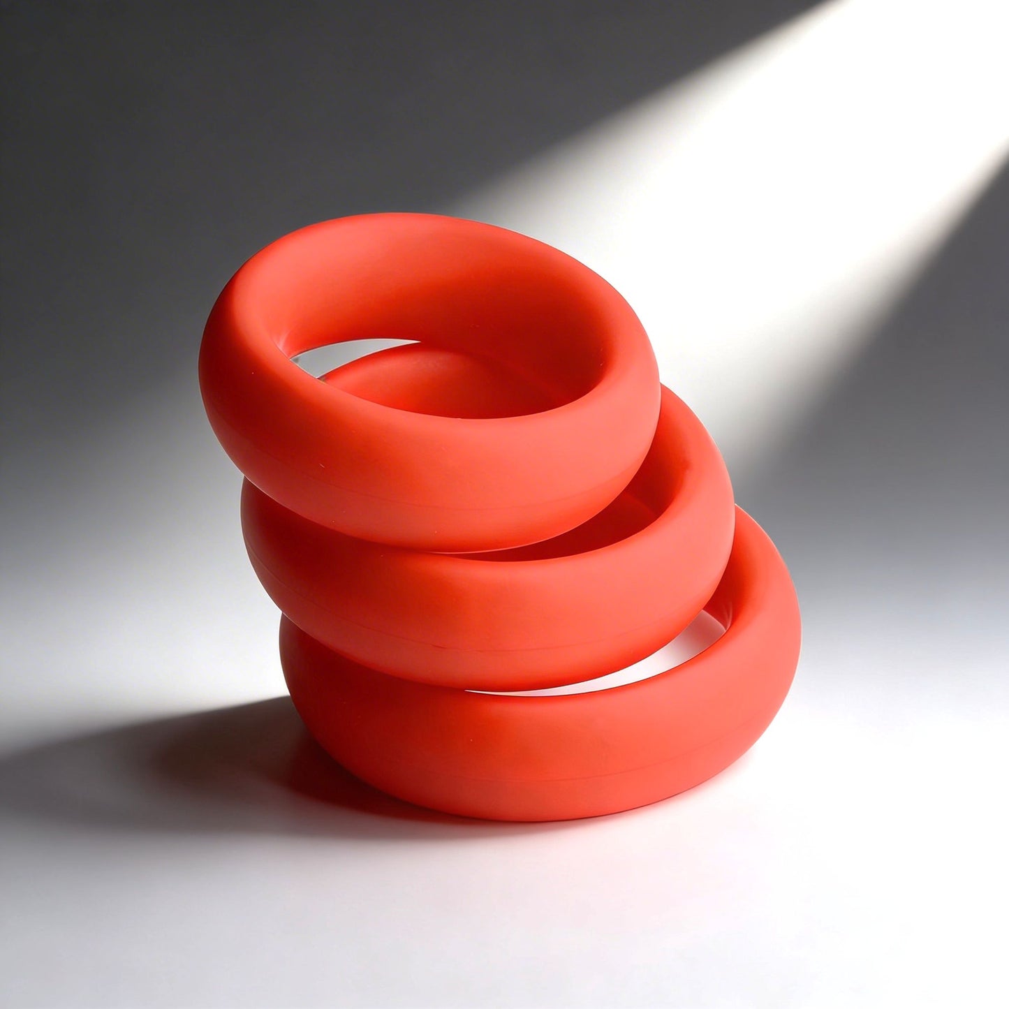 Fat Silicone Cock Ring 3-Pack