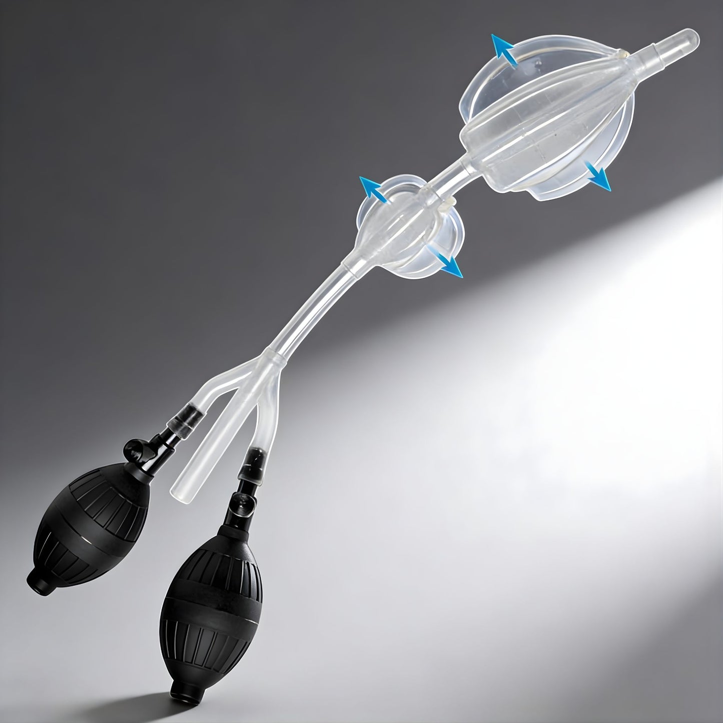 The CleanStream Silicone Inflatable Double Bulb System