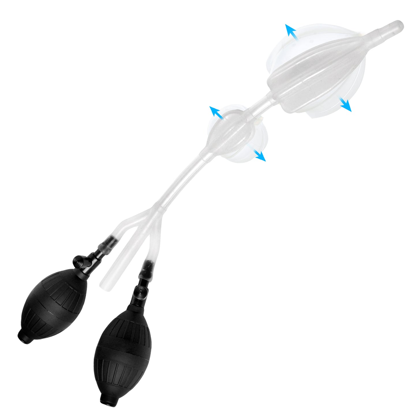 The CleanStream Silicone Inflatable Double Bulb System