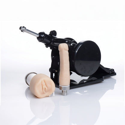 LoveBotz Robo FUK Adjustable and Portable Sex Machine - The four suction cups on the base keep it from drifting while it slams you at between 25