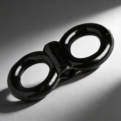 Vibrating Double Cock and Ball Ring