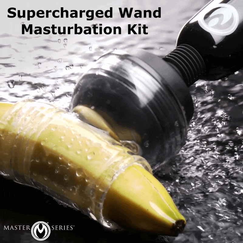 Super Charged Wand Masturbation Kit