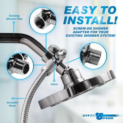 All-in-One 4 Tip Shower Enema System