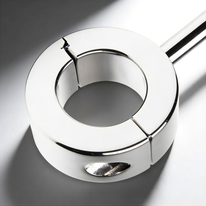 Locking Mounted CBT Scrotum Cuff with Bar