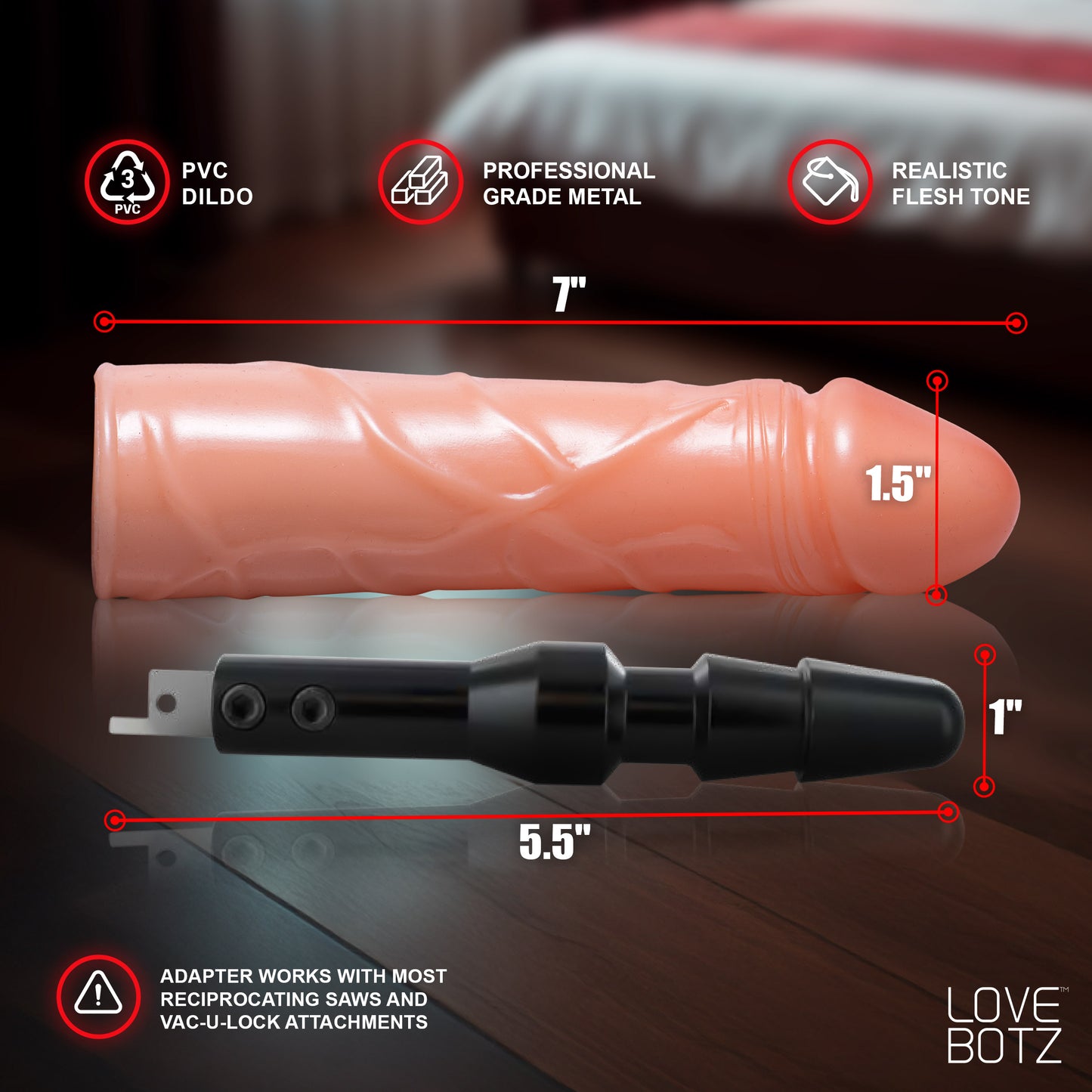 The Fucking Adapter Plus with Dildo