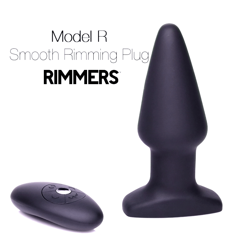 Rimmers Model R Smooth Rimming Plug with Remote